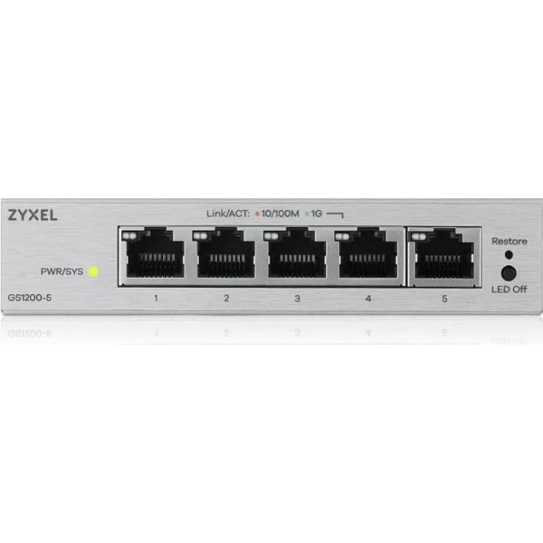 Zyxel gs1200-5v3 switch 5xgbe